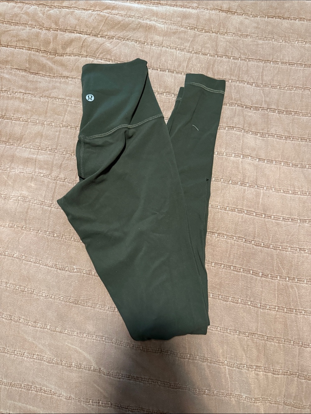 lululemon Dark Green High-Rise Leggings